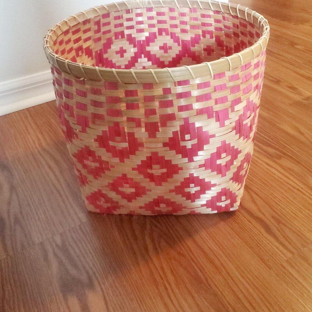 Beautiful Decorative Basket in Hot Pink